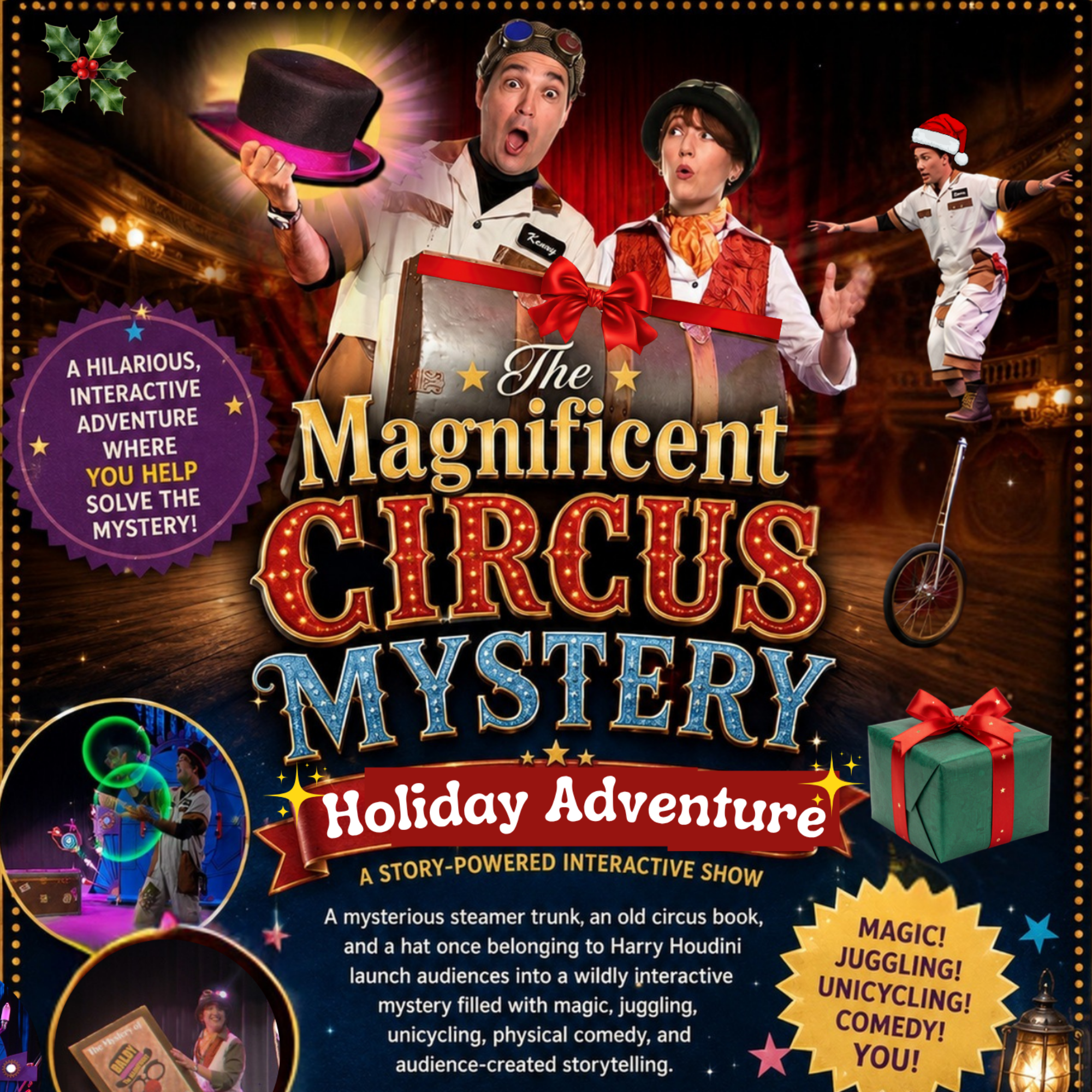 Page Turner Adventures’ The Magnificent Circus Mystery: A Holiday Adventure